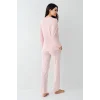 Pierre Cardin 9085-S Kadın Uzun Kol Pijama Takım