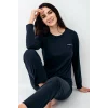 Pierre Cardin 9109-S Kadın Uzun Kol Pijama Takım