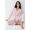 Pierre Cardin 9115-S Kadın Uzun Kol Pijama Takımı
