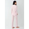 Pierre Cardin 9115-S Kadın Uzun Kol Pijama Takımı