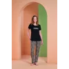 PJS 27036 Kadın Kısa Kol Pijama Takımı