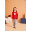 Pjs 28063 Çocuk Sıfır Yaka Pijama Takımı