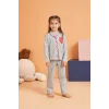 Pjs 28065 Çocuk Düğmeli Pijama Takım