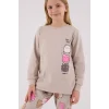 RolyPoly 3704-2 Kız Çocuk Uzun Kol Pijama Takım