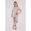 RolyPoly 3704-2 Kız Çocuk Uzun Kol Pijama Takım