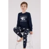 RolyPoly 3718-G Erkek Çocuk Uzun Kol Pijama Takım