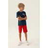 US Polo 1751-4 Erkek Çocuk Şort Takımı