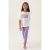 US Polo 1818-G Kız Çocuk Pijama Takım