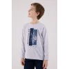 U.S. Polo Assn Kids 2206-G Erkek Çocuk Pijama Takım