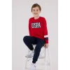 U.S. Polo Assn Kids 2213-G Erkek Garson Eşofman Takımı
