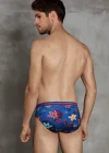 Doreanse 1381 Erkek Modal Çok Renkli Baskılı Külot Slip