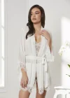 Pierre Cardin 7005 Sabahlıklı Şort Gecelik Takım