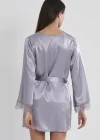 Pierre Cardin 2490 Bayan Sabahlıklı Saten Şort Takım