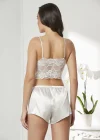 Pierre Cardin 7005 Sabahlıklı Şort Gecelik Takım