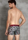 Doreanse 1812 Erkek Tiger Modal Çok Renkli Baskılı Torbalı Normal Paça Boxer