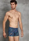 Doreanse 1859 Erkek Modal Çok Renkli Baskılı Torbalı Normal Paça Boxer
