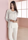 Espuar 757 Penye 3lü Sabahlık Pijama Takımı