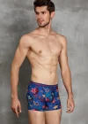 Doreanse 1898 Erkek Modal Çok Renkli Baskılı Torbalı Normal Paça Boxer