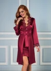 Pierre Cardin 6335 6lı Saten Gecelik Sabahlık Takım