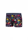 Doreanse 1849 Erkek Memox Baskılı Modal Normal Paça Renkli Boxer