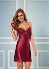 Pierre Cardin 6335 6lı Saten Gecelik Sabahlık Takım