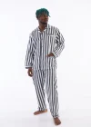 Kocabey 4007 Uzun Kol Çizgili Gaffur Erkek Pijama Takım