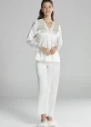 Pierre Cardin 6625 Kısa Gecelikli 6lı İpek Set