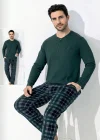 Boyraz 0692 Erkek Uzun Kol Penye Pijama Takımı
