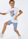 RolyPoly 3755-2 Erkek Çocuk Bermuda Takım