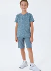 US Polo 2411-G Erkek Garson Bermuda Takım