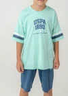 US Polo 2414-4 Erkek Çocuk Bermuda Takım