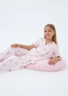 RolyPoly 3809-2 Kız Çocuk Kısa Kol Pijama Takımı