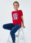 US Polo 2410-G Erkek Garson Pijama Takım