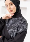 Adasea 1223-P Melody Likralı Uzun Kollu Battal Tesettür Mayo