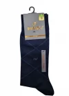 Mısırlı 61052 Erkek Modal Tencel Desenli Soket Çorap
