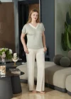 Aqua 26888 Kadın Kısa Kol Pijama Takımı