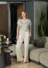 Aqua 26888 Kadın Kısa Kol Pijama Takımı