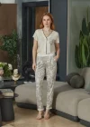Aqua 26602 Kadın Kısa Kol Pijama Takımı