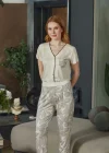 Aqua 26602 Kadın Kısa Kol Pijama Takımı