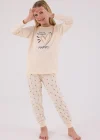 Arnetta 3434-G Kız Çocuk Uzun Kol Pijama Takım