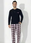 Boyraz 0401 Erkek Uzun Kol Pijama Takımı