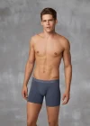 Doreanse 1742 Erkek Pamuklu Çok Renkli 3lü Boxer