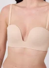Freshness MSF05 Destekli V Dekolte Lazer Kesim Sütyen