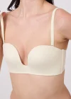 Freshness MSF05 Destekli V Dekolte Lazer Kesim Sütyen