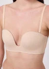 Freshness MSF05 Destekli V Dekolte Lazer Kesim Sütyen