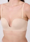 Freshness MSF05 Destekli V Dekolte Lazer Kesim Sütyen