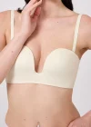 Freshness MSF05 Destekli V Dekolte Lazer Kesim Sütyen