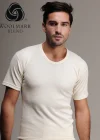 Hasyün 100 Erkek Yün Fanila Kısa Kol