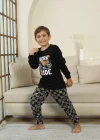 Kapitex 7101 Erkek Çocuk Uzun Kol Pijama Takımı