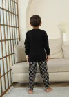 Kapitex 7101 Erkek Çocuk Uzun Kol Pijama Takımı